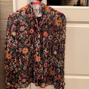 Red Valentino floral blouse